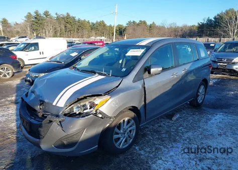 2013 Mazda Mazda5 Sport z USA, uszkodzony, nr VIN JM1CW2BL1D0160151